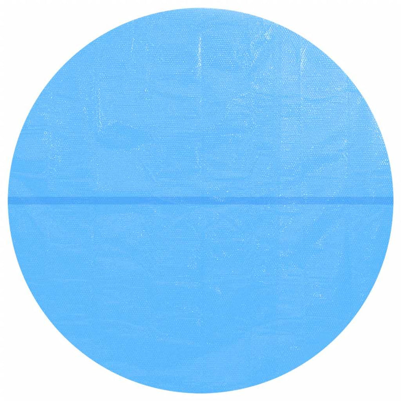 Load image into Gallery viewer, Vidaxl zwembadzeil rond 488 cm pe blauw