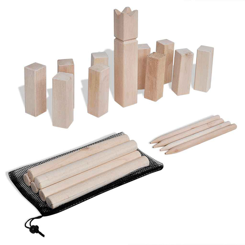 Load image into Gallery viewer, Vidaxl houten kubb spel set