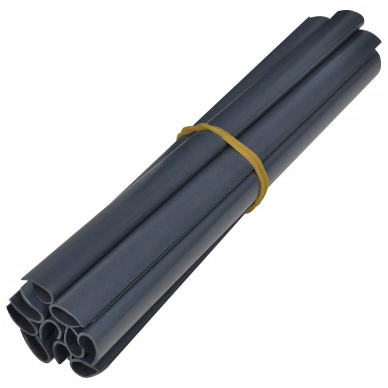 Load image into Gallery viewer, Vidaxl tuinscherm 70x0,19 m pvc donkergrijs