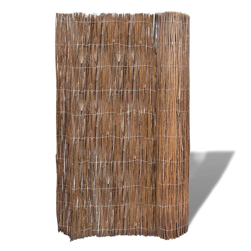 Load image into Gallery viewer, Vidaxl tuinscherm 300x100 cm wilgenhout