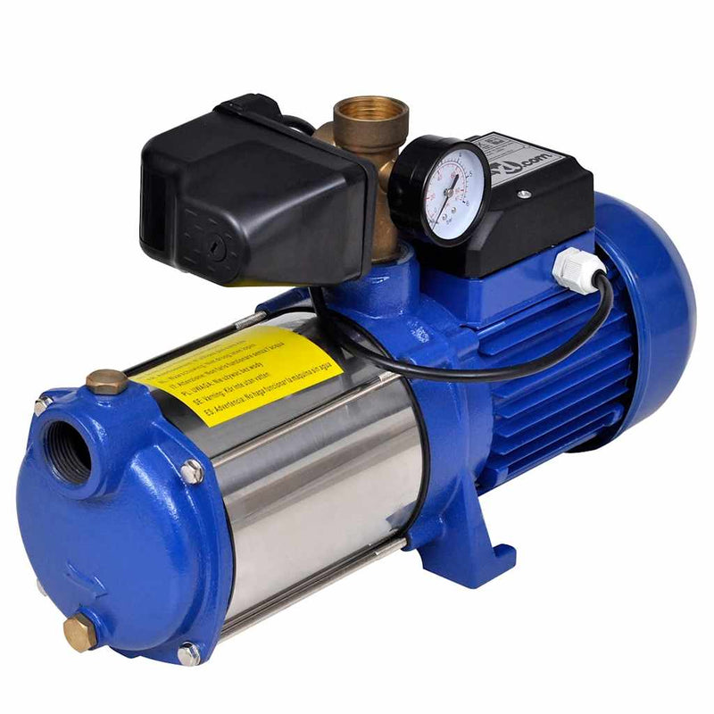 Load image into Gallery viewer, Vidaxl jet pomp met waterpeil 1300 w 5100 l u (blauw)
