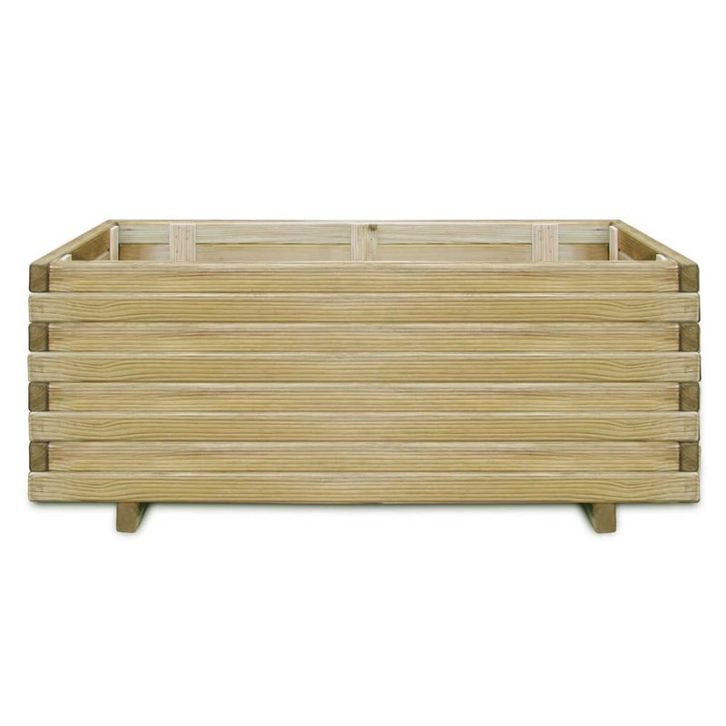 Load image into Gallery viewer, VidaXL Plantenbak verhoogd rechthoekig 100x50x40 cm hout