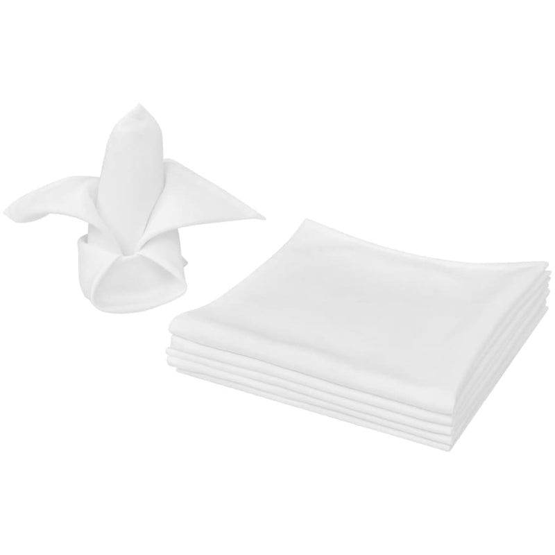 Load image into Gallery viewer, Vidaxl servetten wit 10 stuks 50 x 50 cm