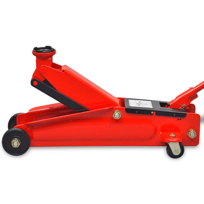 Load image into Gallery viewer, Vidaxl hydraulische vloerkrik laag profiel 3 ton rood