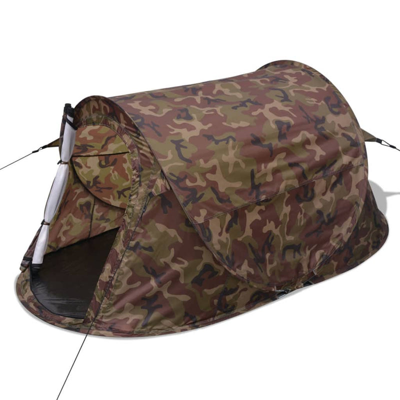 Load image into Gallery viewer, VidaXL Tent pop-up 2-persoons camouflage