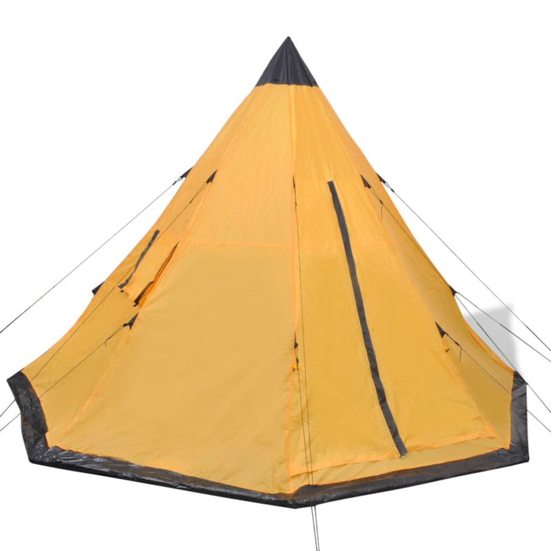 Load image into Gallery viewer, Vidaxl tent 4-persoons geel