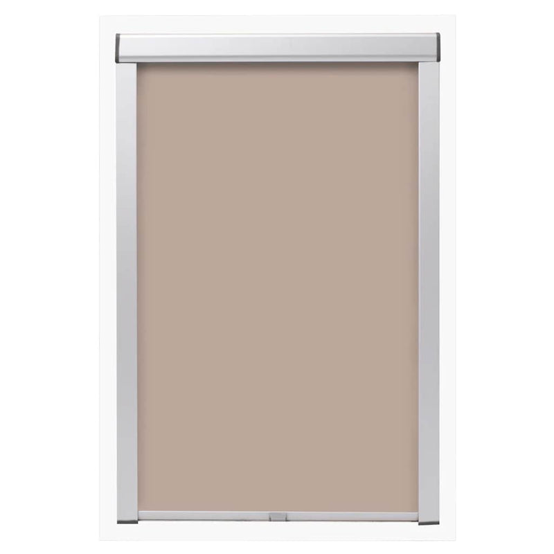 Afbeelding laden in galerijviewer, Vidaxl rolgordijn verduisterend beige m08 308