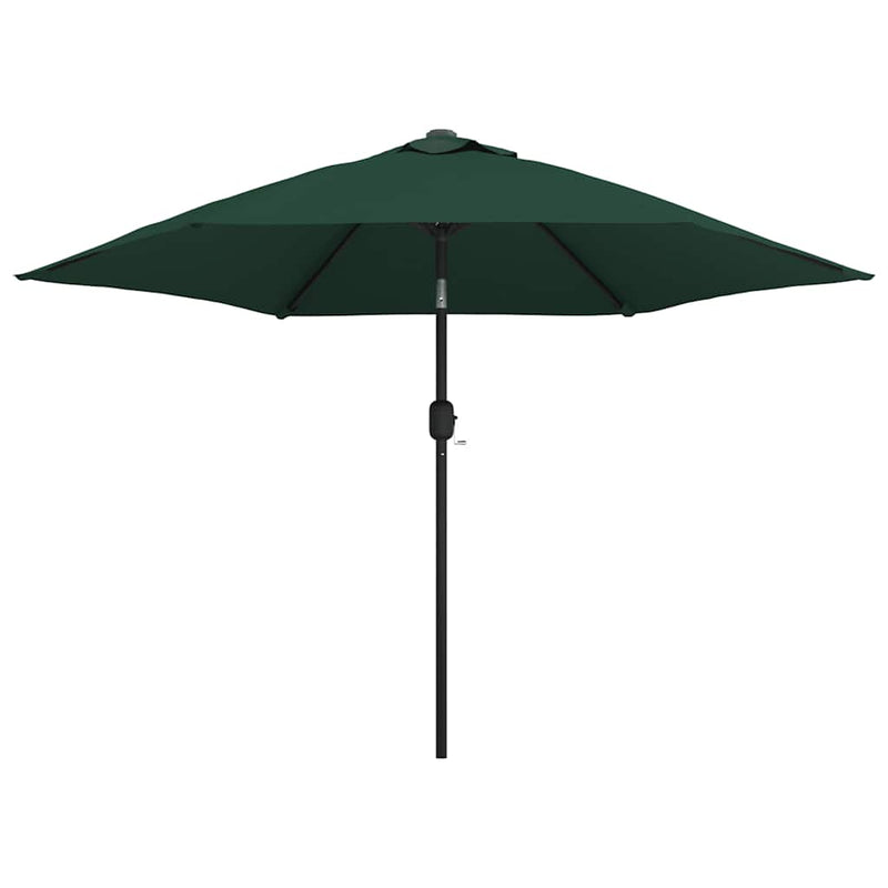Load image into Gallery viewer, Vidaxl zweefparasol met led 3,5 m groen