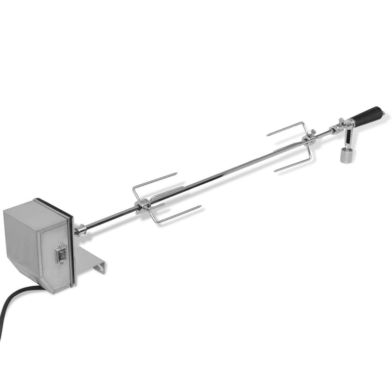 Load image into Gallery viewer, Vidaxl bbq draaispit met professionele motor staal 900 mm