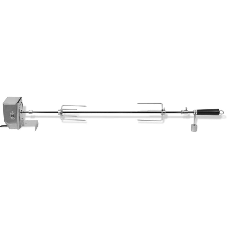 Load image into Gallery viewer, Vidaxl bbq draaispit met professionele motor staal 900 mm