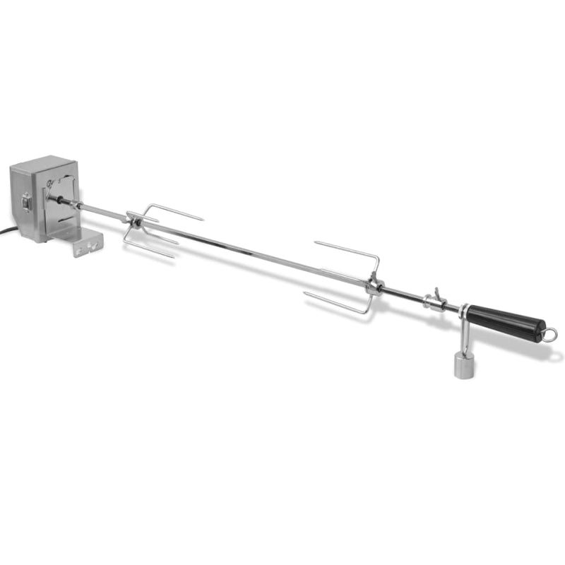 Load image into Gallery viewer, Vidaxl bbq draaispit met professionele motor staal 900 mm
