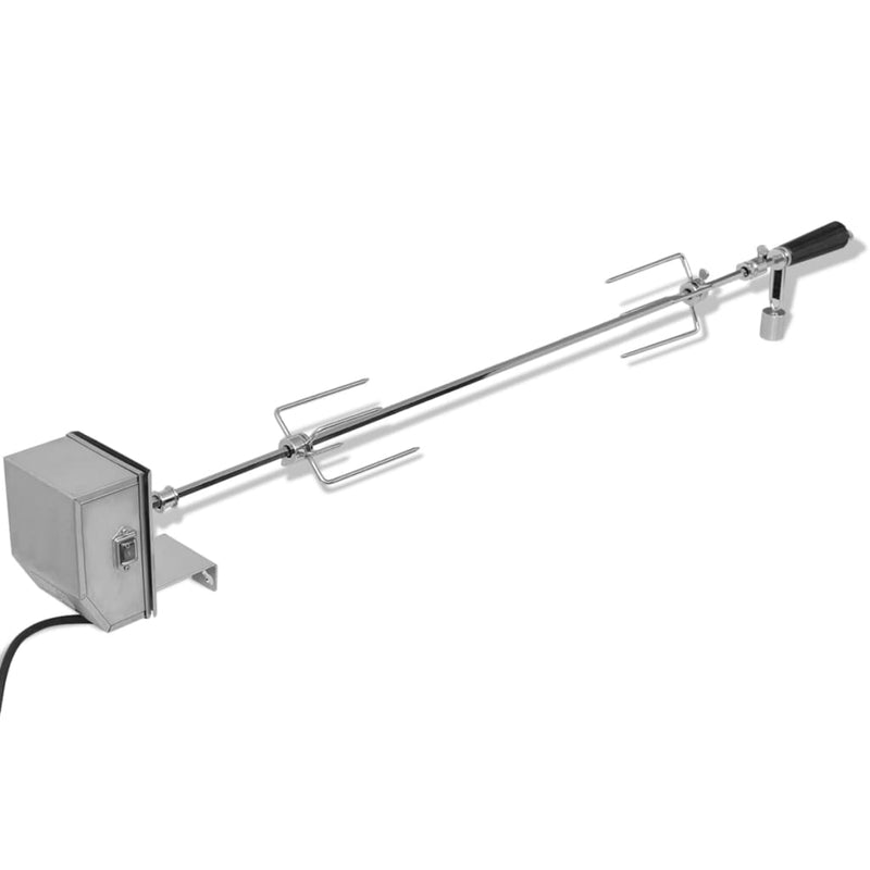 Load image into Gallery viewer, Vidaxl bbq draaispit met professionele motor staal 1200 mm