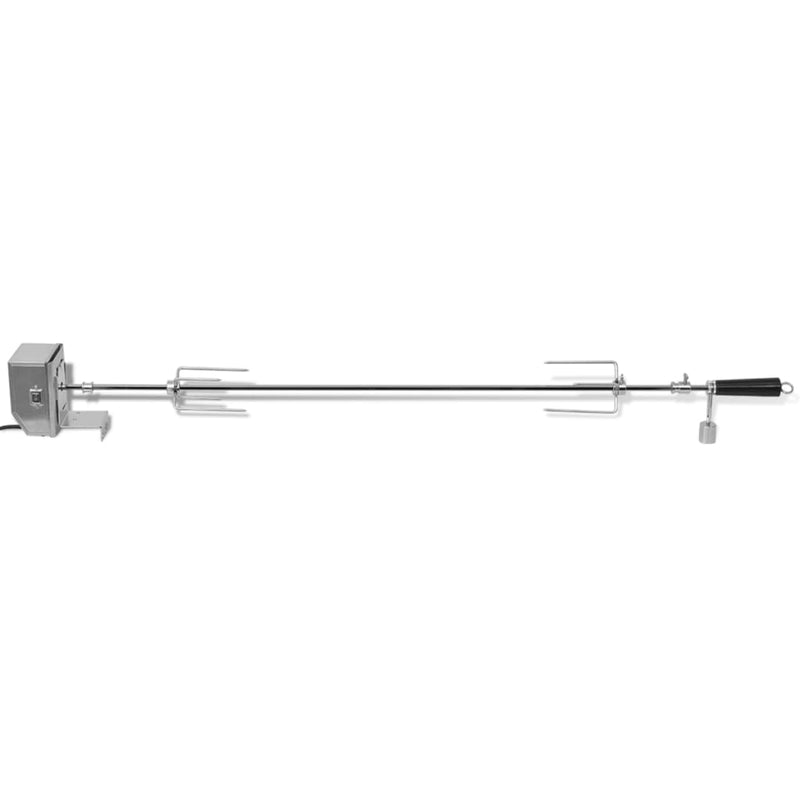Load image into Gallery viewer, Vidaxl bbq draaispit met professionele motor staal 1200 mm