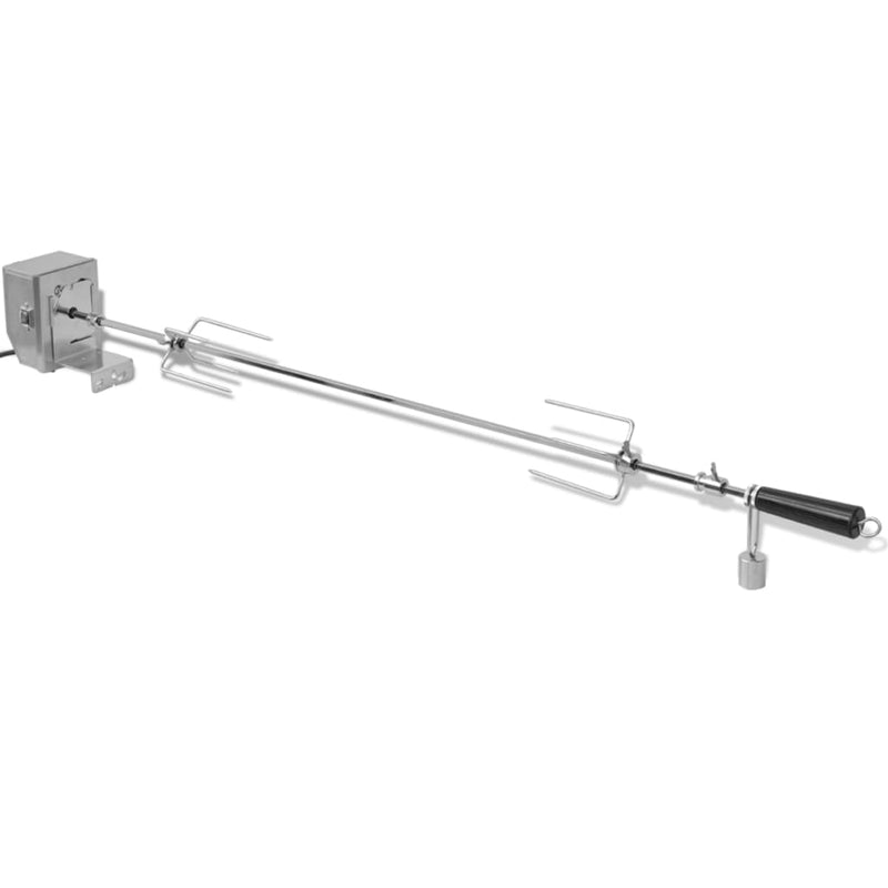 Load image into Gallery viewer, Vidaxl bbq draaispit met professionele motor staal 1200 mm