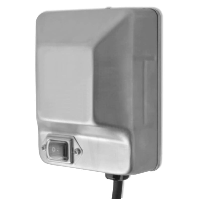 Load image into Gallery viewer, Vidaxl bbq draaispit motor roestvrij staal 4 w