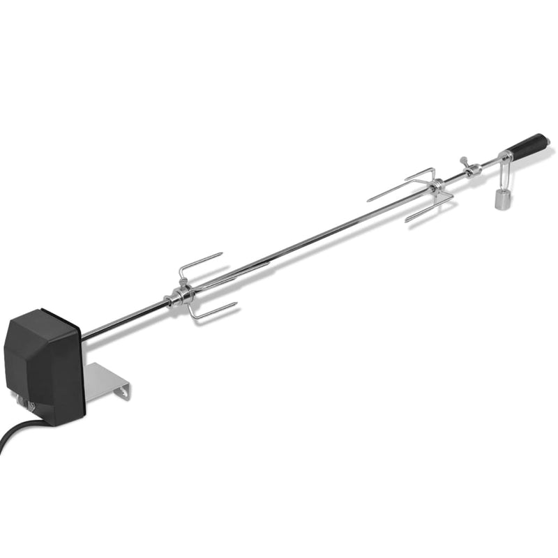Load image into Gallery viewer, Vidaxl bbq draaispit met motor staal 1000 mm