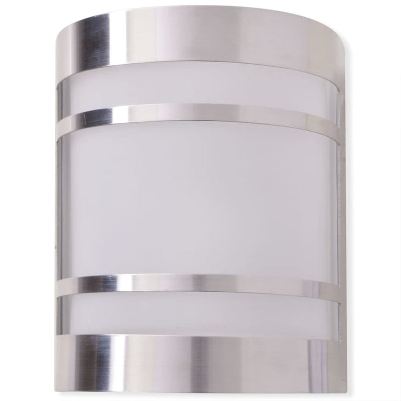 Load image into Gallery viewer, Vidaxl wandlamp voor buiten licht roestvrij staal