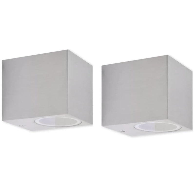 Load image into Gallery viewer, Vidaxl buitenlamp kubusvormig 2st