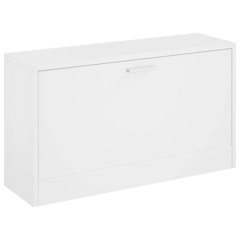 Load image into Gallery viewer, Vidaxl schoenen opbergkast 80x24x45 cm wit