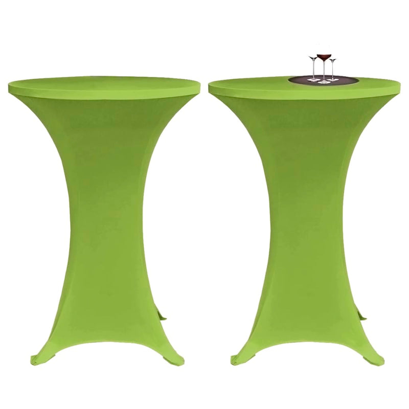 Load image into Gallery viewer, Vidaxl tafelhoes stretch 2 stuks 80 cm groen