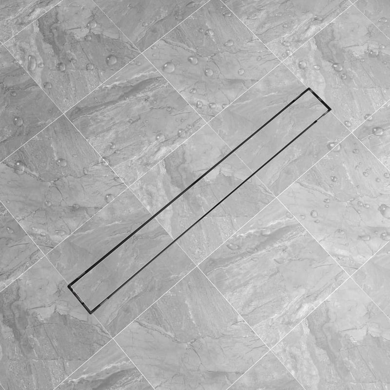 Load image into Gallery viewer, Vidaxl doucheafvoer rechthoekig 930x140 mm roestvrij staal