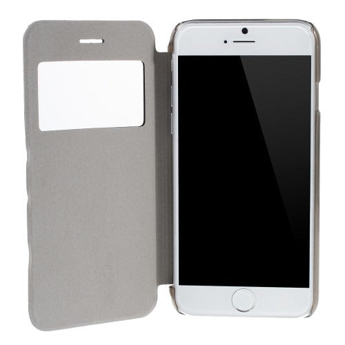 Cargue la imagen en el visor de la galería, Mw mw book case window view grijs voor iphone 6