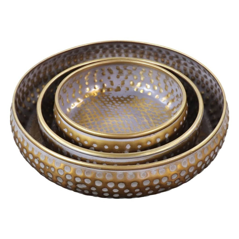 Chargez l'image dans la visionneuse de la galerie, Hsm collection hsm collection 3-delige schalenset decoratief