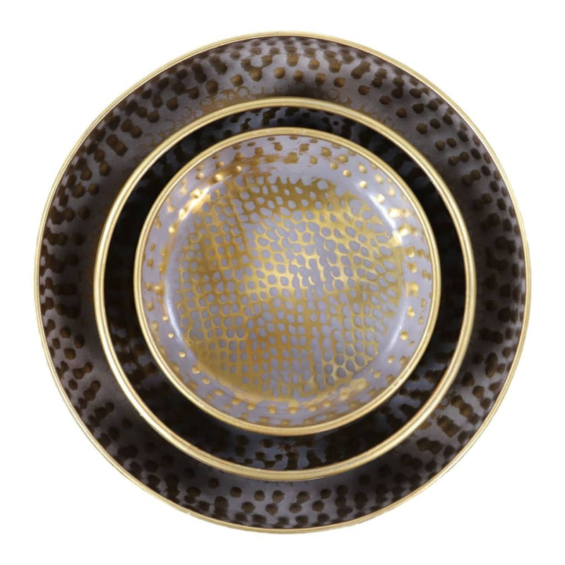 Chargez l'image dans la visionneuse de la galerie, Hsm collection hsm collection 3-delige schalenset decoratief