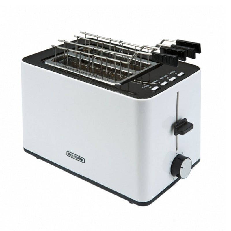 Load image into Gallery viewer, Bourgini 14.0001.02.00 tosti toaster 850w wit
