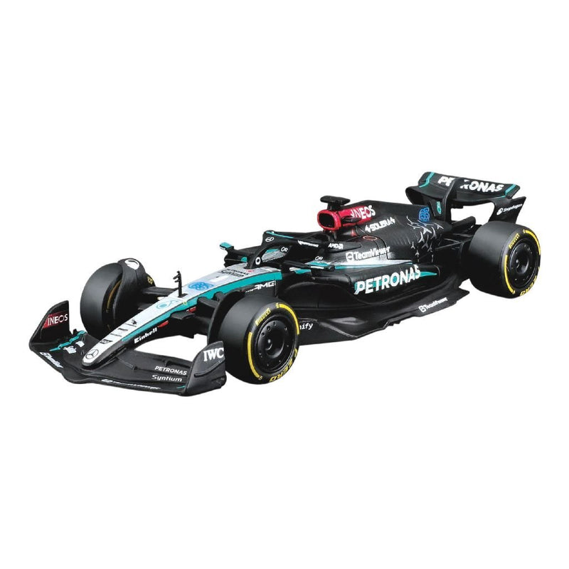 Cargue la imagen en el visor de la galería, Bburago mercedes f1w15 russel 1:43