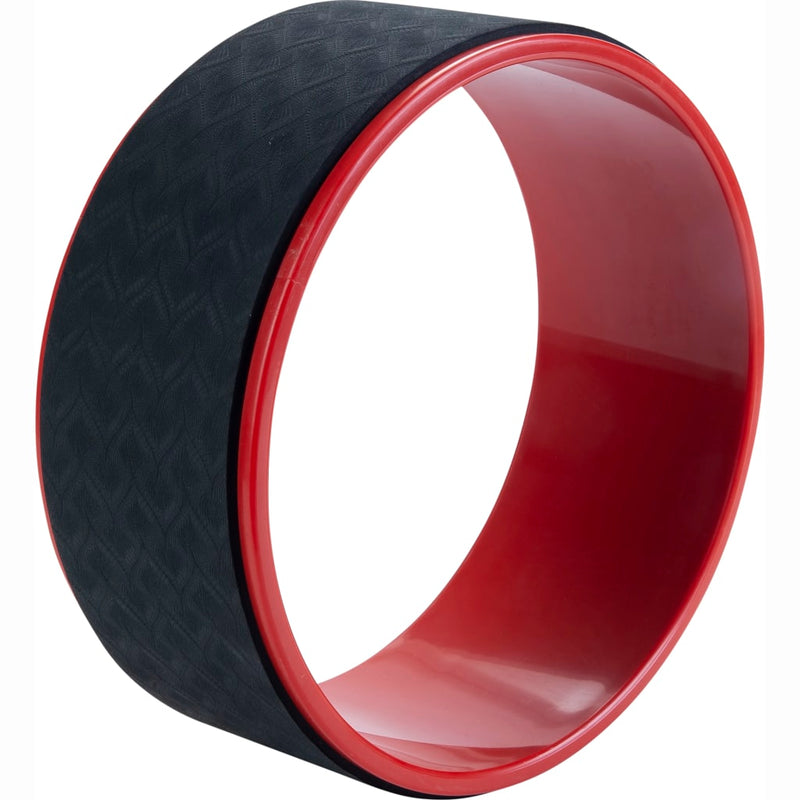 Load image into Gallery viewer, Pure2Improve Pure2Improve Yogawiel 30 cm zwart en rood