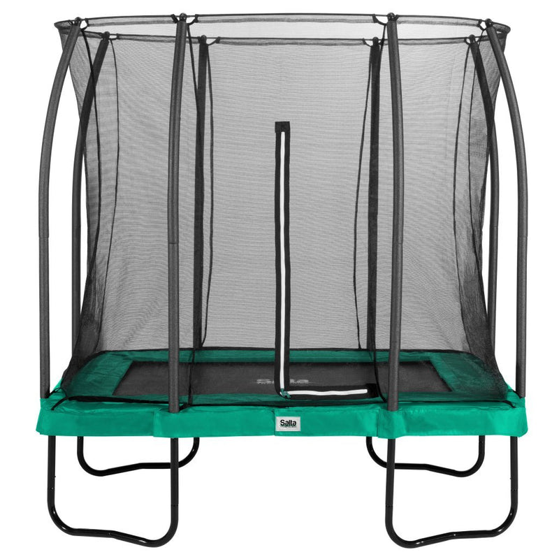 Load image into Gallery viewer, Salta 5091g comfort edition trampoline 153x214 cm + veiligheidsnet groen