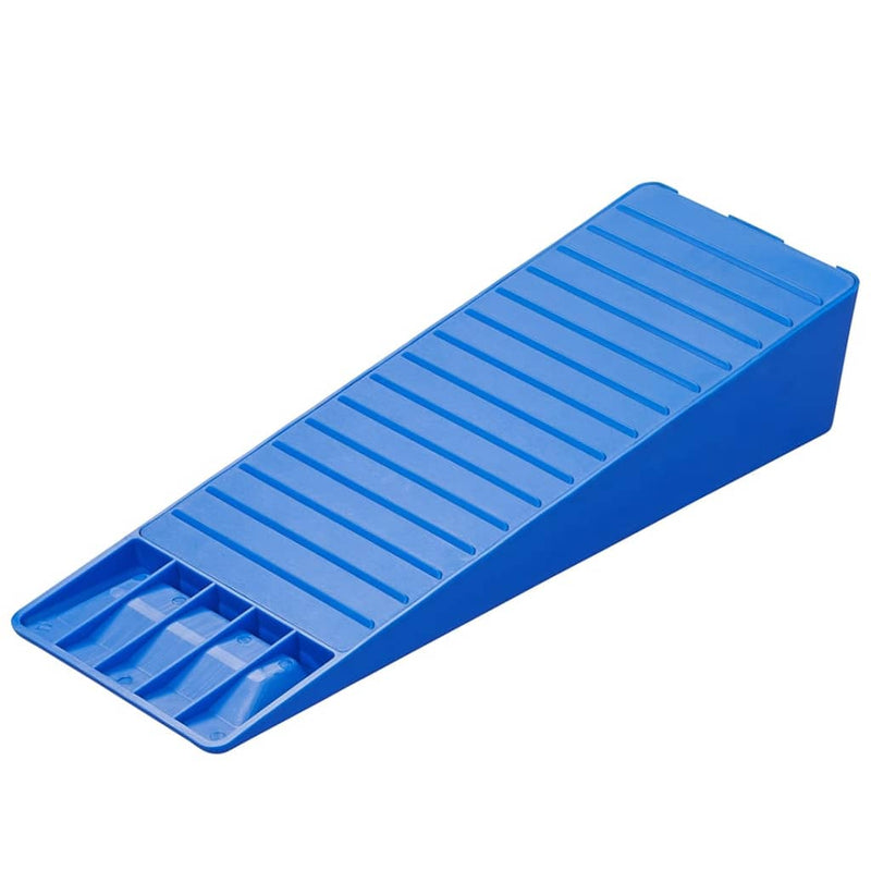 Load image into Gallery viewer, ProPlus 2-delige Caravan nivelleerset 75 mm kunststof blauw