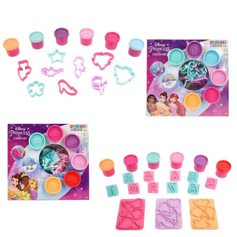 Load image into Gallery viewer, Disney princess okidoki dough vormen + numbers 2