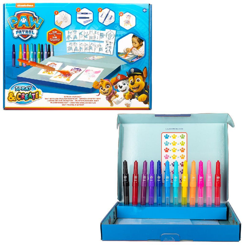 Load image into Gallery viewer, Canenco paw patrol spray and create spray pen set deluxe