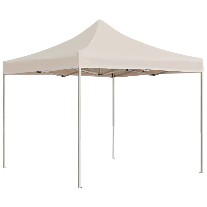 Load image into Gallery viewer, Vidaxl partytent professioneel inklapbaar 3x3 m aluminium crème