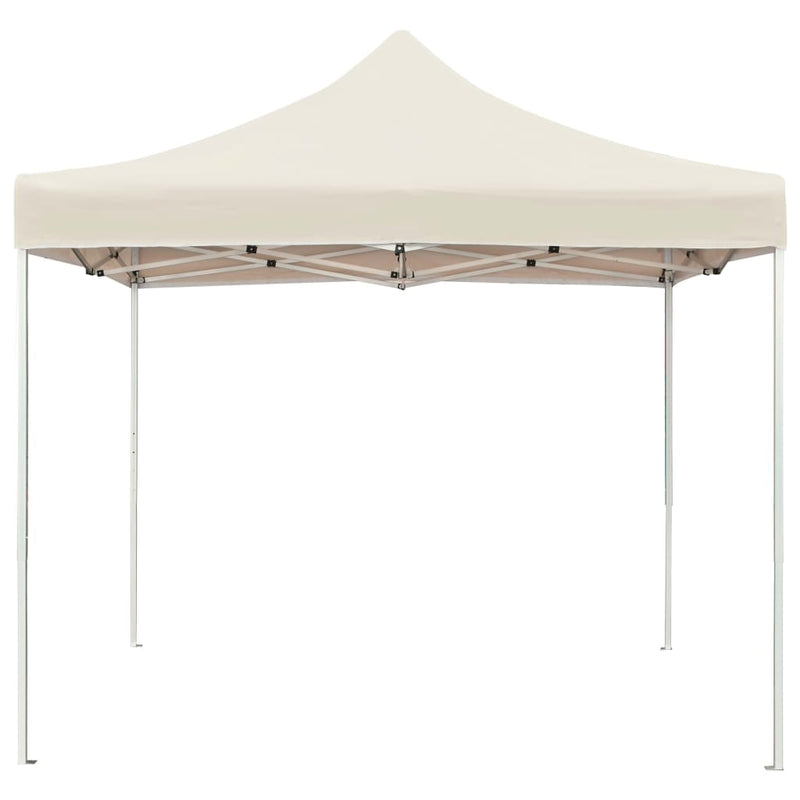 Load image into Gallery viewer, Vidaxl partytent professioneel inklapbaar 3x3 m aluminium crème