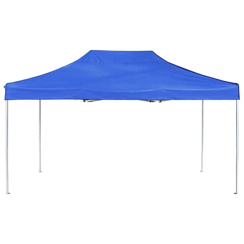 Load image into Gallery viewer, Vidaxl partytent professioneel inklapbaar 4,5x3 m aluminium blauw