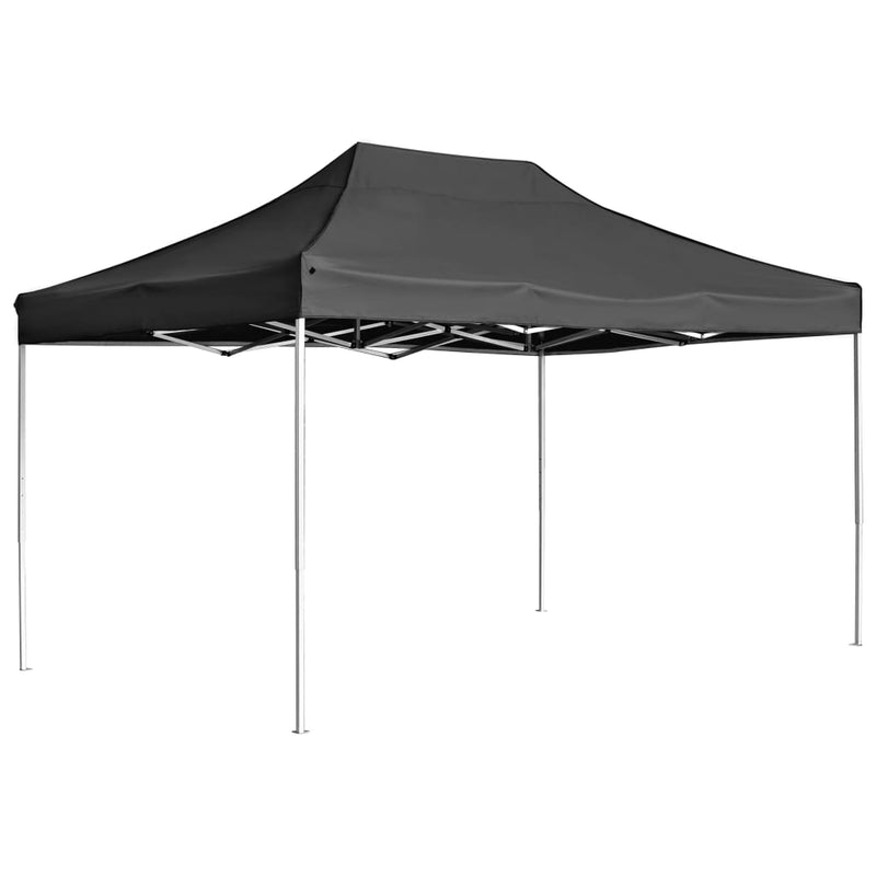 Load image into Gallery viewer, Vidaxl partytent professioneel inklapbaar 4,5x3 m aluminium antraciet