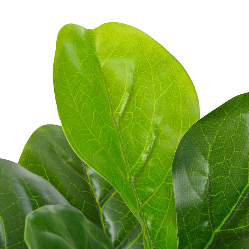 Load image into Gallery viewer, Vidaxl kunstplant met pot vioolbladplant 90 cm groen