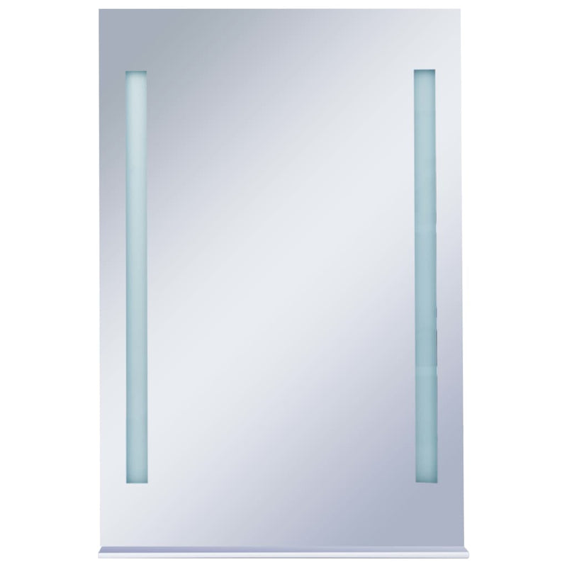 Load image into Gallery viewer, Vidaxl badkamerspiegel led met schap 60x80 cm