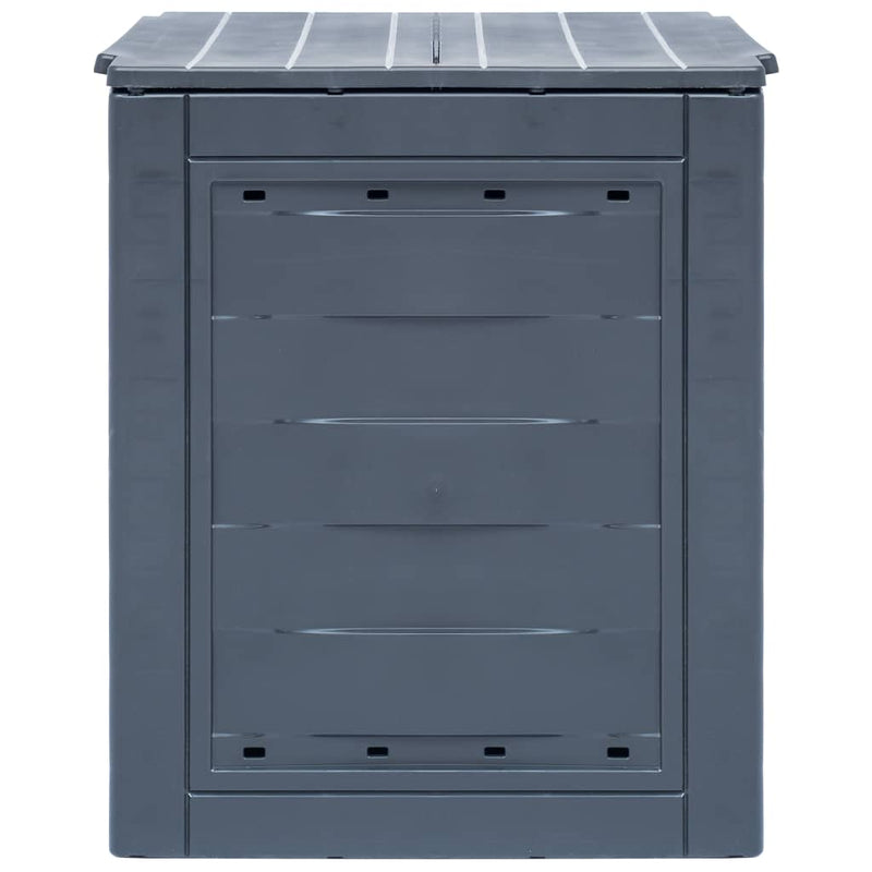 Load image into Gallery viewer, Vidaxl compostbak 260 l 60x60x73cm grijs