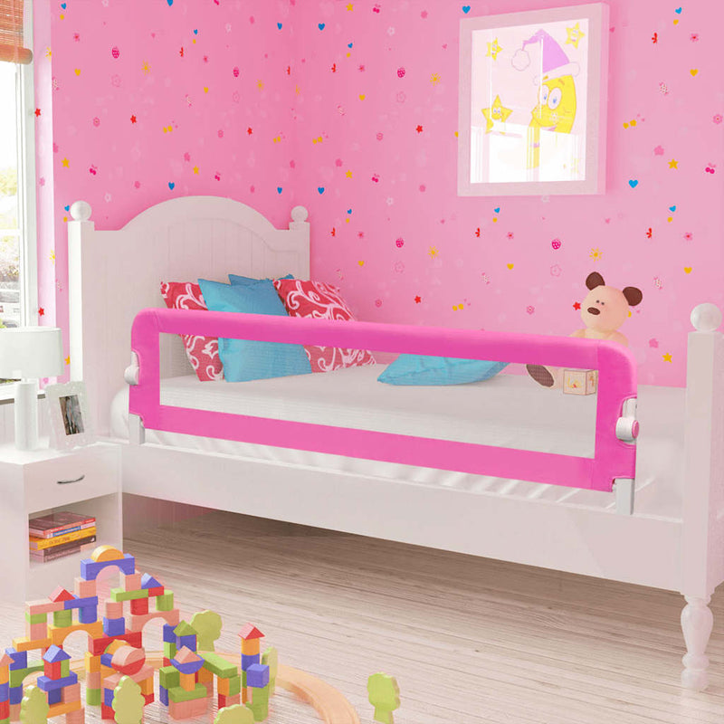 Load image into Gallery viewer, Vidaxl kinderbedhekjes 2 st 150x42 cm roze