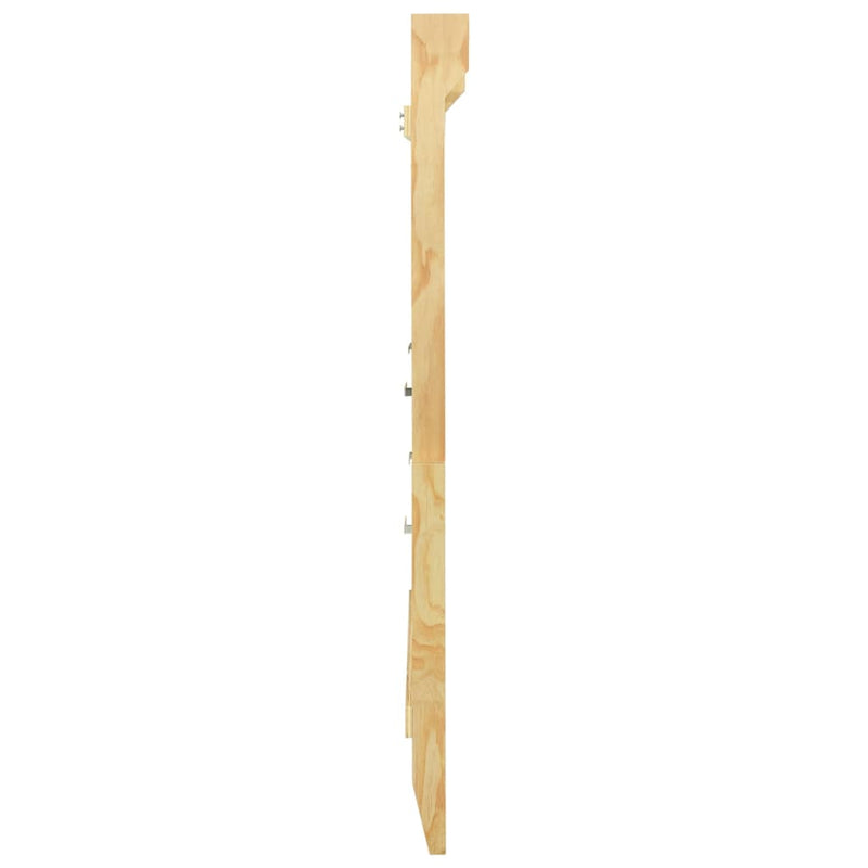 Cargue la imagen en el visor de la galería, Vidaxl wandklimrek 80x15,8x195 cm hout