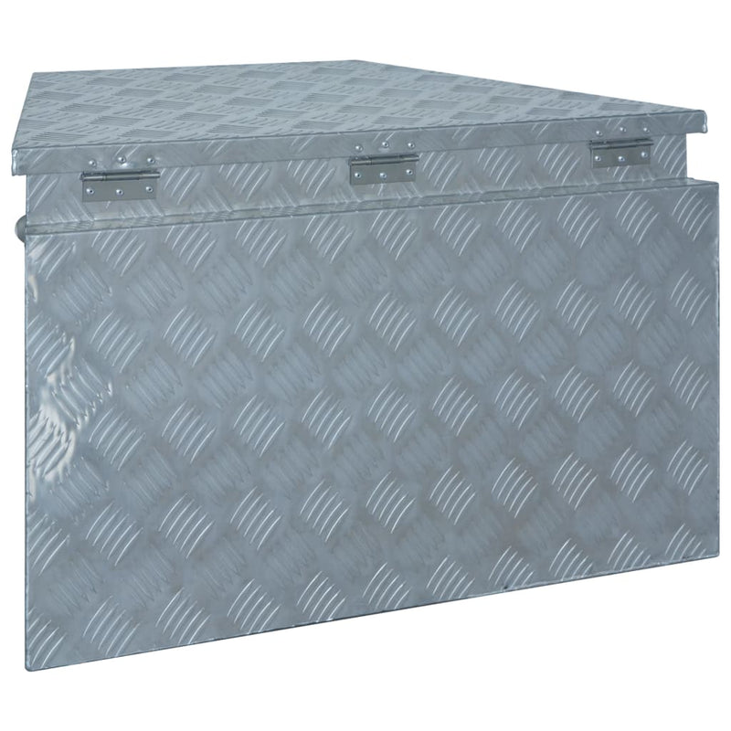 Load image into Gallery viewer, VidaXL Aluminium kist 737 381x410x460 mm zilverkleurig