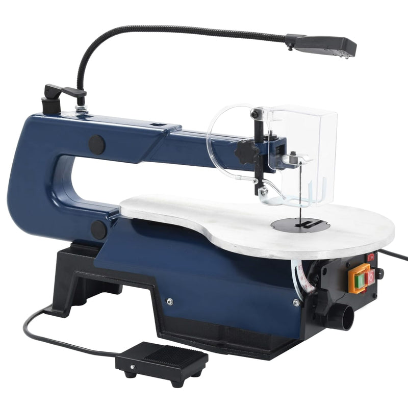 Load image into Gallery viewer, Vidaxl figuurzaagmachine elektrisch met voetpedaal en led-lampje 125 w