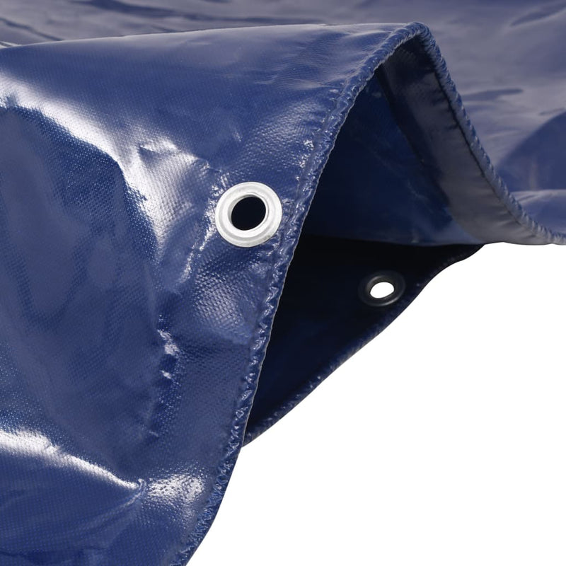 Chargez l'image dans la visionneuse de la galerie, Vidaxl dekzeil 650 g m² 1,5x10 m blauw