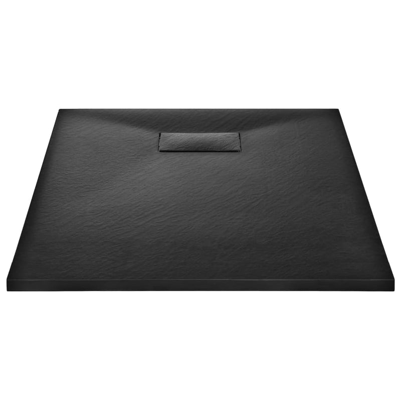 Load image into Gallery viewer, Vidaxl douchebak 100x70 cm smc zwart