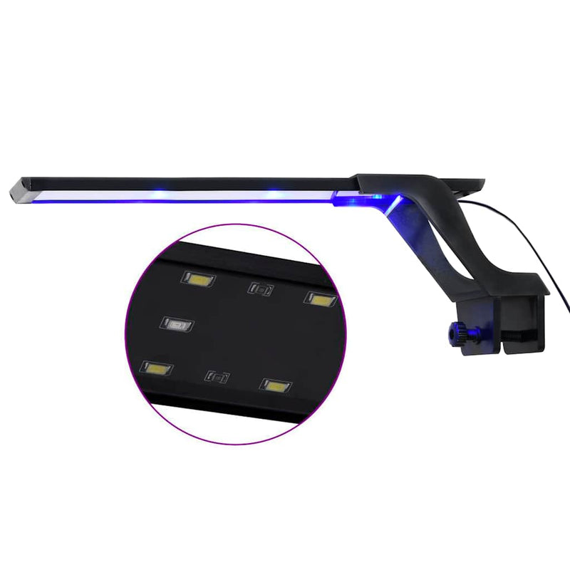 Load image into Gallery viewer, Vidaxl aquariumlamp met klem led 35-55 cm blauw en wit