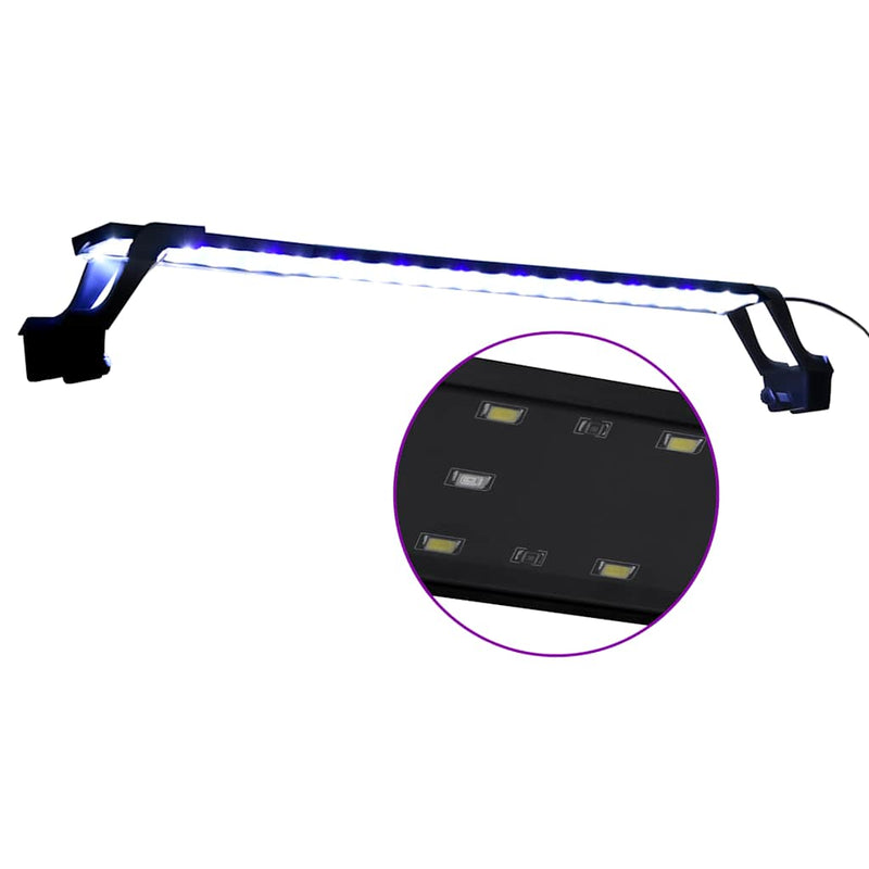 Load image into Gallery viewer, Vidaxl aquariumlamp met klemmen led 75-90 cm blauw en wit
